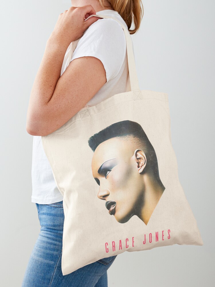 Women'S Jones Bags - グレース・ジョーンズ トートバッグ 大学用ショッパーバッグ トートバッグ キャンバス製 再利用可能なショッピングバッグ