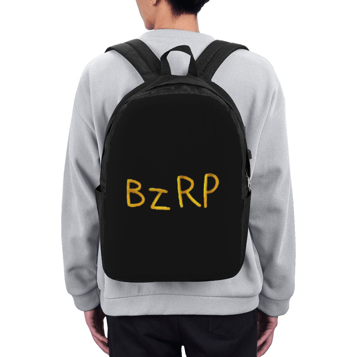 Womens Backpack - Bizarrap キャップ (BZRP) バックパック トラベル ノートブック