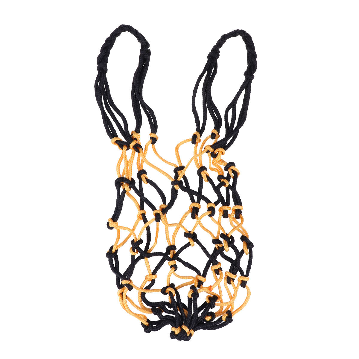 Mesh Net Bag - 頑丈なナイロンメッシュネットバッグ 防水 ドローストリング開閉 厚手ストラップ バスケットボール サッカー