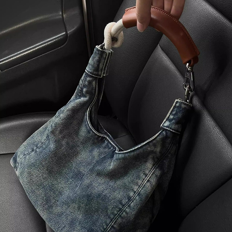 Women Bags For Sale - 2026年ホットセール レディースデイリー多用途ショルダーバッグ ガールズ新作ニッチデザイン トートバッグ 女性ストリートトレンドデニムハンドバッグ