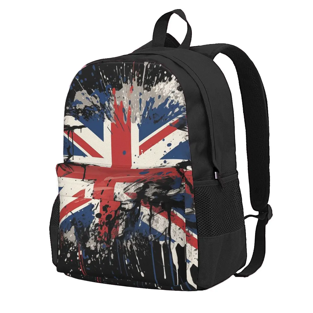 イギリスのユニオンジャック旗柄 学生用バックパック スクール - Women Bags Uk のレビューと価格