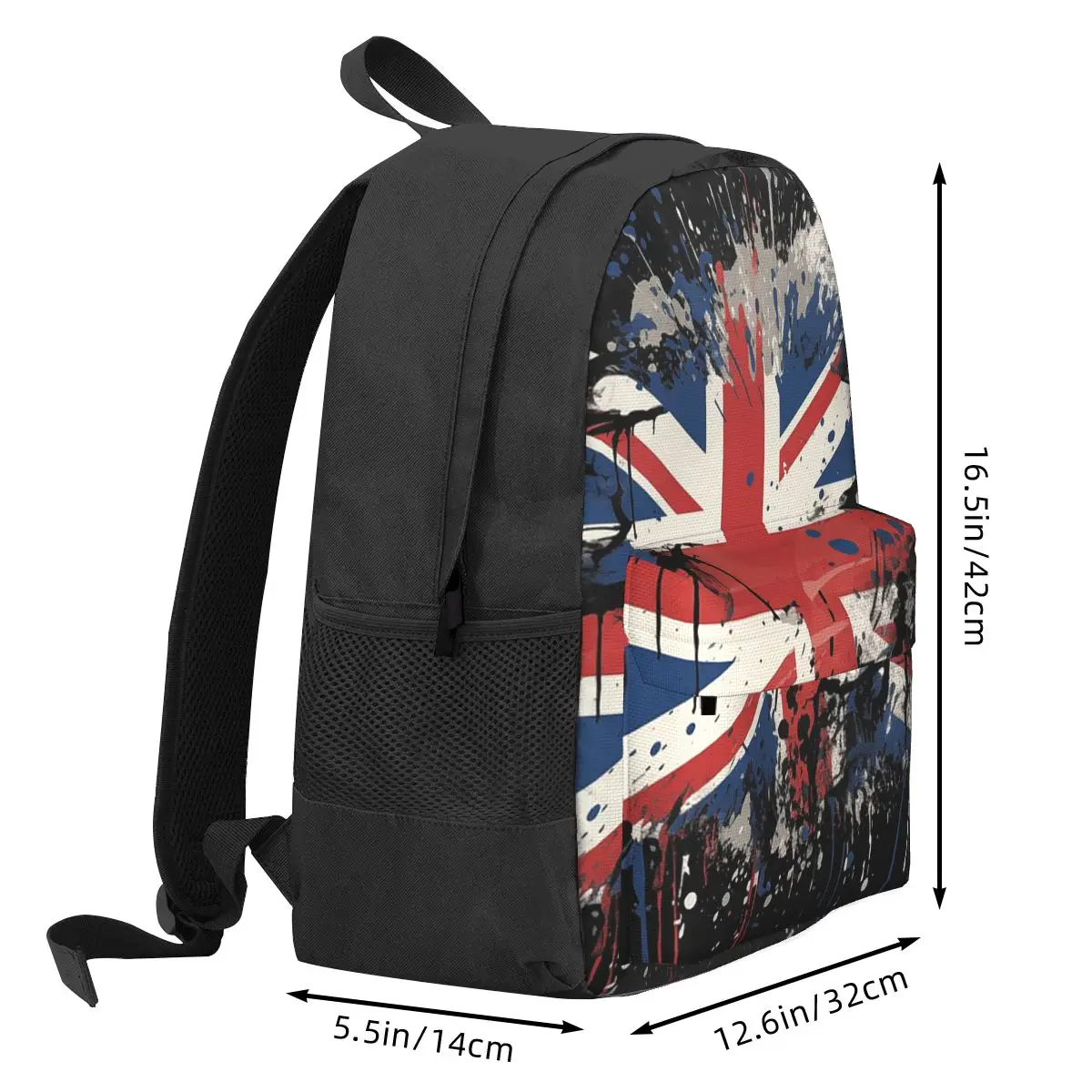 イギリスのユニオンジャック旗柄 学生用バックパック スクール - Women Bags Uk のレビューと価格