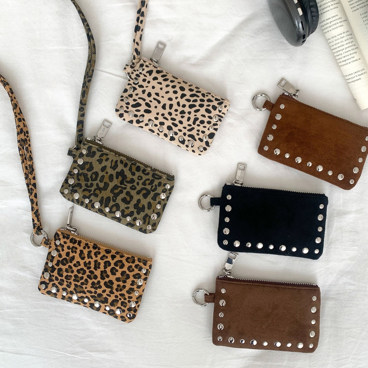 新しいスタッズ付きショルダーバッグミニクレジットカードホルダ - Women Bags Max のレビューと価格