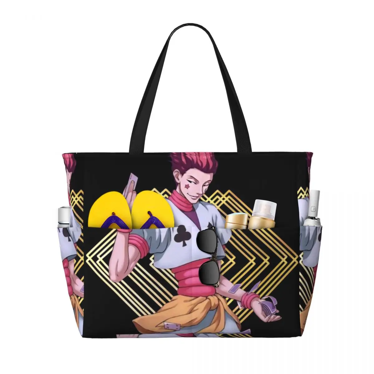 ヒソカ アニメ ハンターエクスハンター 幻影旅団 クロロ ビ - Women X Bags のレビューと価格