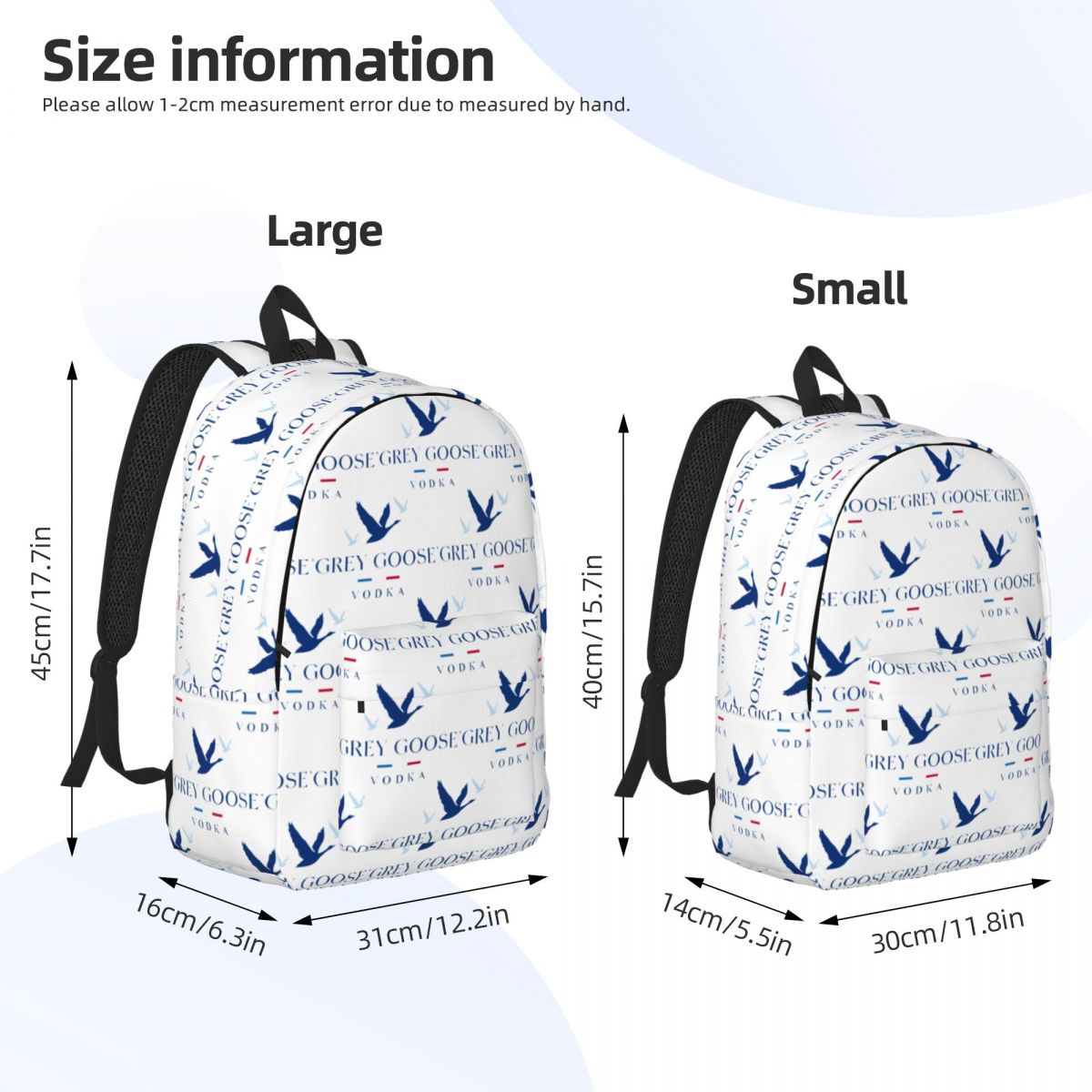 グレイグース ウォッカ 学生バックパック スクールバッグ ハ - Women Bags Grey のレビューと価格
