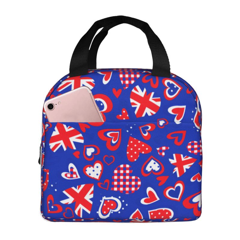 英国の国旗 断熱ランチボックス 女性用 英国国旗 保温保冷ラ - Women Bags Uk のレビューと価格