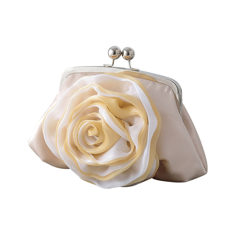 ホット販売イブニングバッグフラワー花嫁小さな財布フルドレスパ - Women Bags For Sale のレビューと価格
