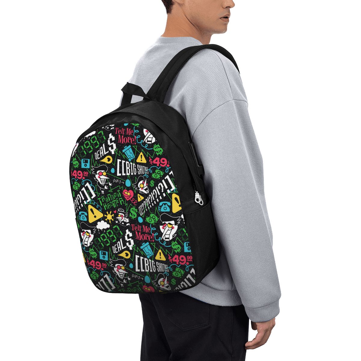 Deltarune SPAMTON G バックパック旅行ノー - Womens Backpack のレビューと価格