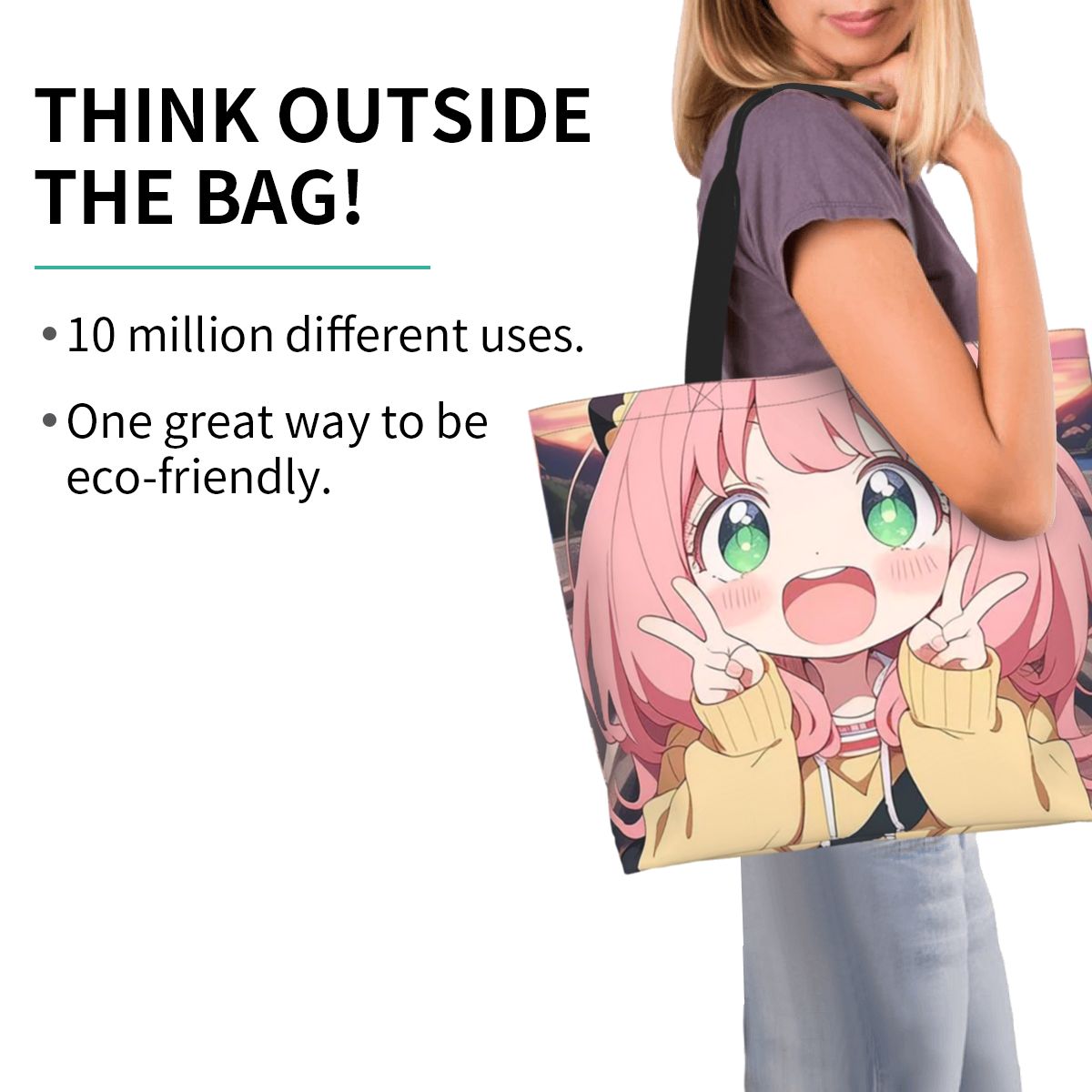 スパイ X ファミリー アニメ フォージャー アーニャ ショ - Women X Bags のレビューと価格