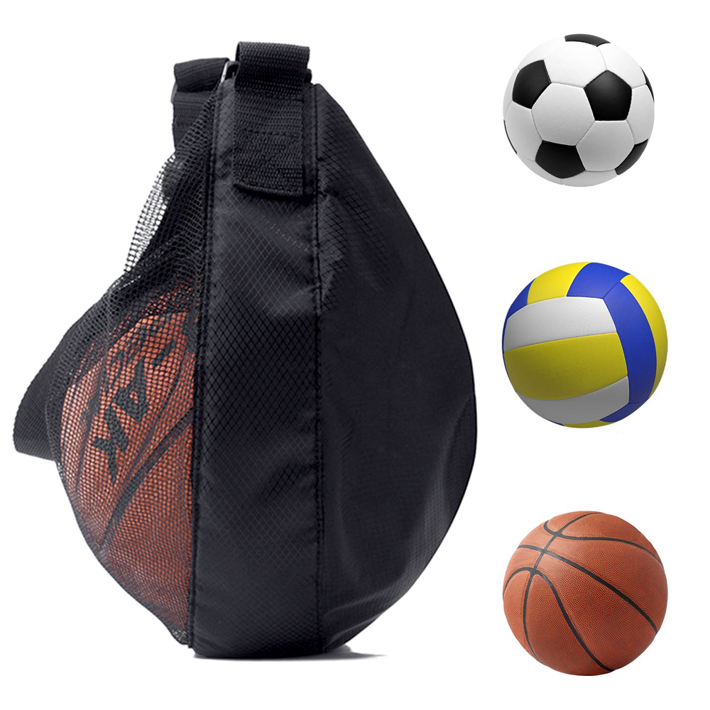 1 個シングルボールバッグジッパーポケット付きメッシュボール - Mesh Net Bag のレビューと価格