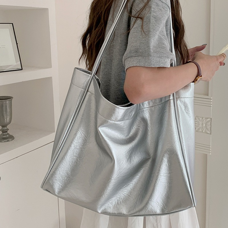 カジュアル大容量トートバッグ通勤デザイナー女性ショルダーバッ - Women'S Tote Bags Designer のレビューと価格