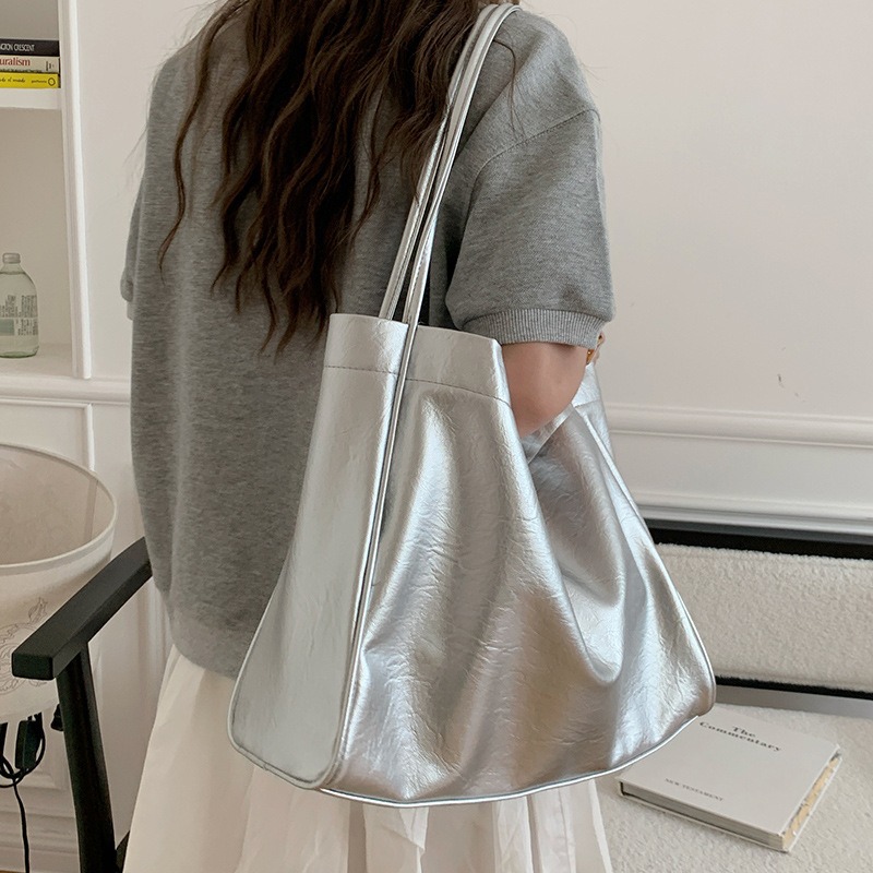 カジュアル大容量トートバッグ通勤デザイナー女性ショルダーバッ - Women'S Tote Bags Designer のレビューと価格
