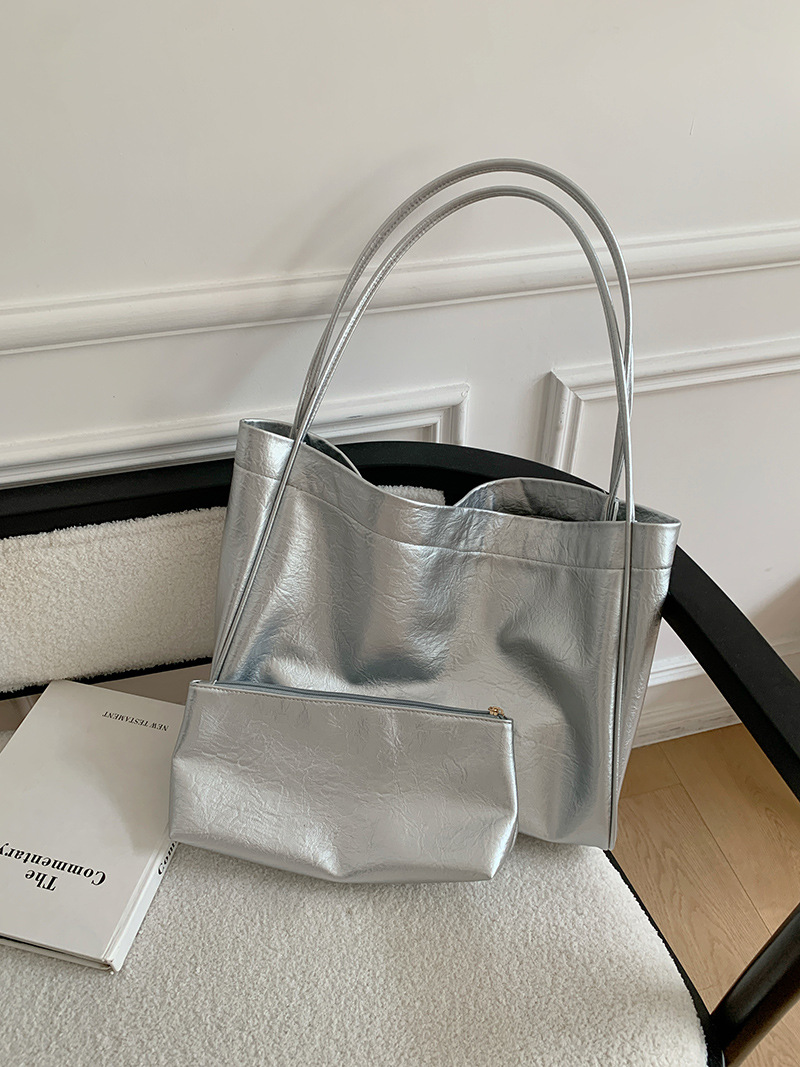 カジュアル大容量トートバッグ通勤デザイナー女性ショルダーバッ - Women'S Tote Bags Designer のレビューと価格