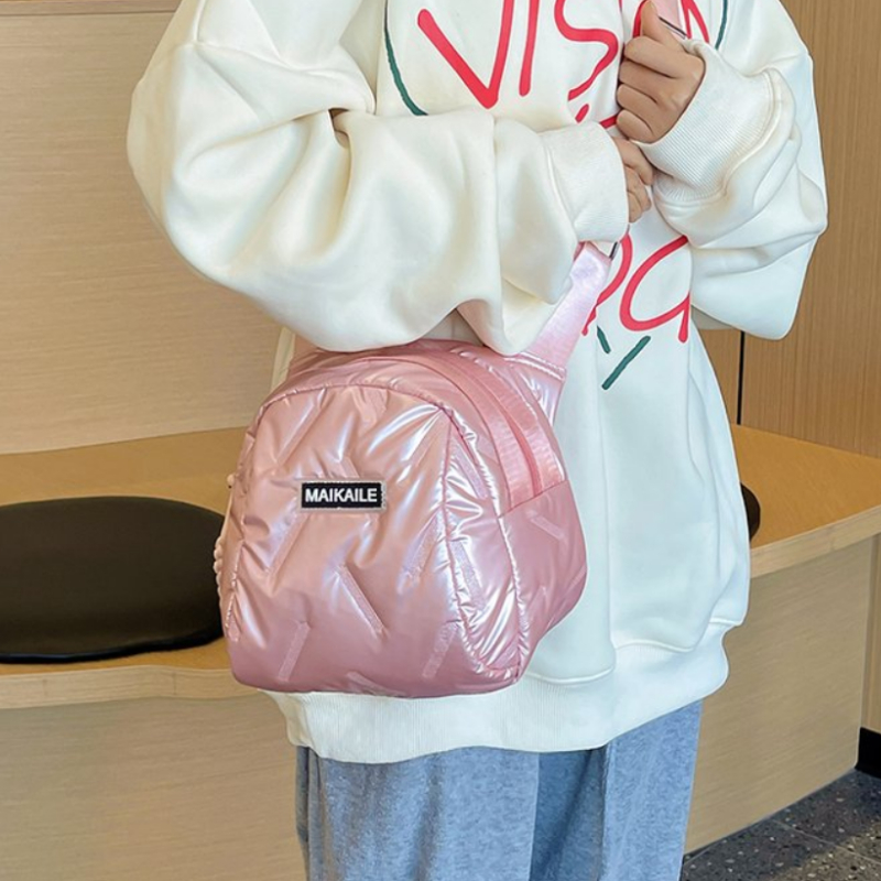 ジッパー付きソリッドPUスイートレディースクロスボディバッグ - Women Bags For Sale のレビューと価格