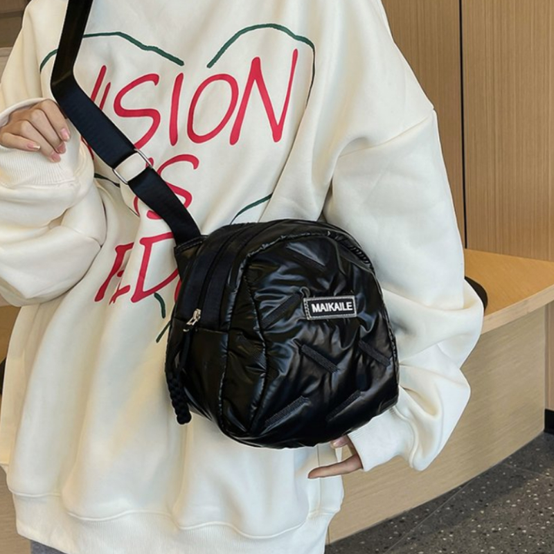ジッパー付きソリッドPUスイートレディースクロスボディバッグ - Women Bags For Sale のレビューと価格