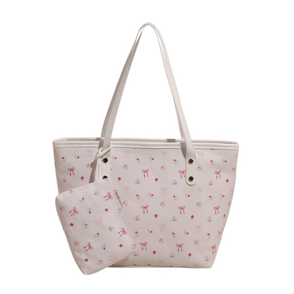 ジッパー開閉 大容量トートバッグ リボンデザイン トレンディ - Women Bags Manufacturer のレビューと価格