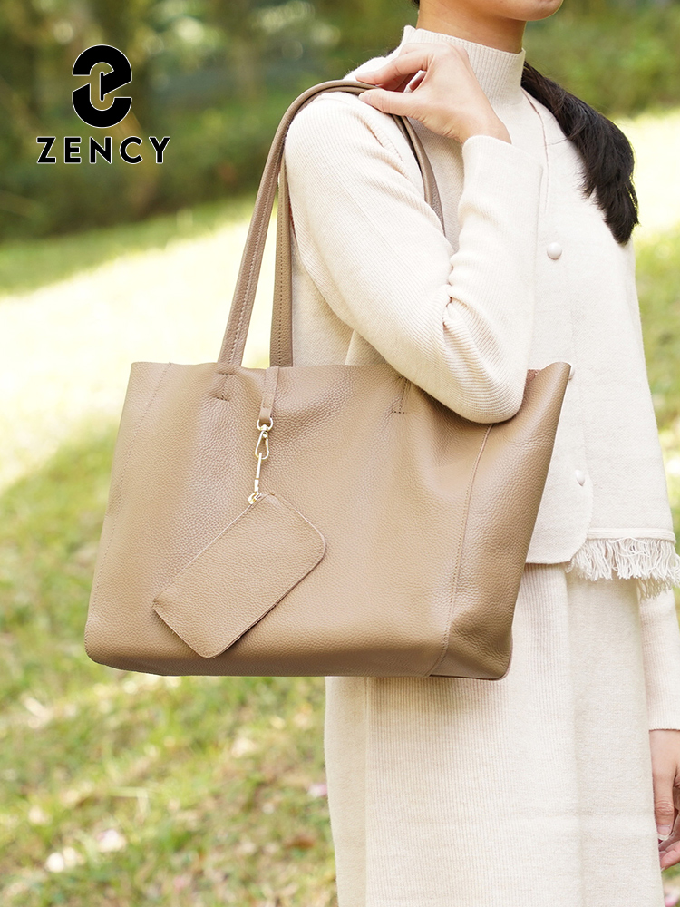 Zency 本革製大型トートバッグ ビーチハンドバッグ 高級 - Women'S Bags For Work のレビューと価格