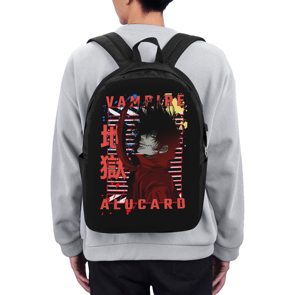 アルカード・ヘルシング漫画バックパック旅行ノートブックバッグ - Womens Backpack のレビューと価格