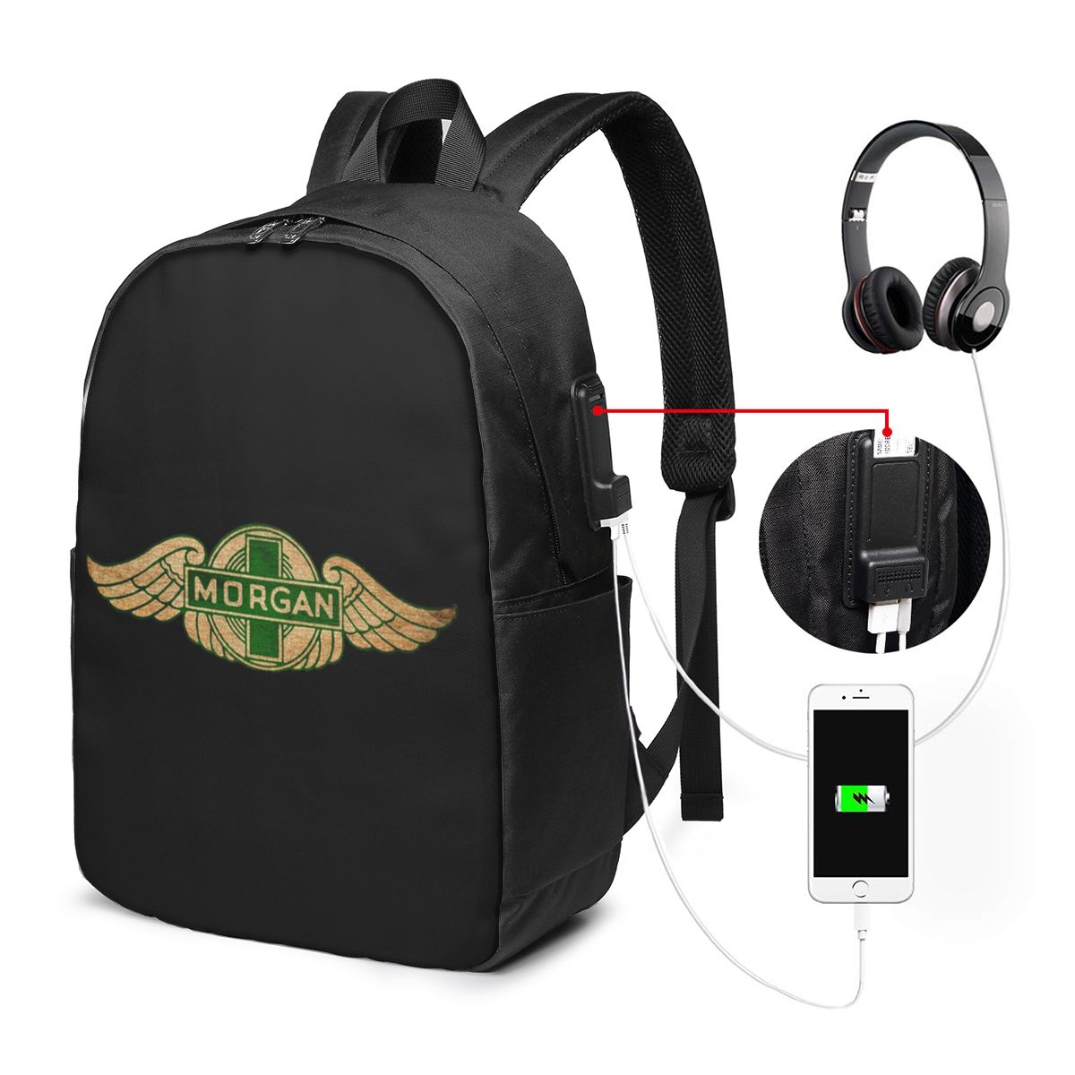 モーガンモーターカーカンパニー バックパック トラベルノート - Womens Backpack のレビューと価格