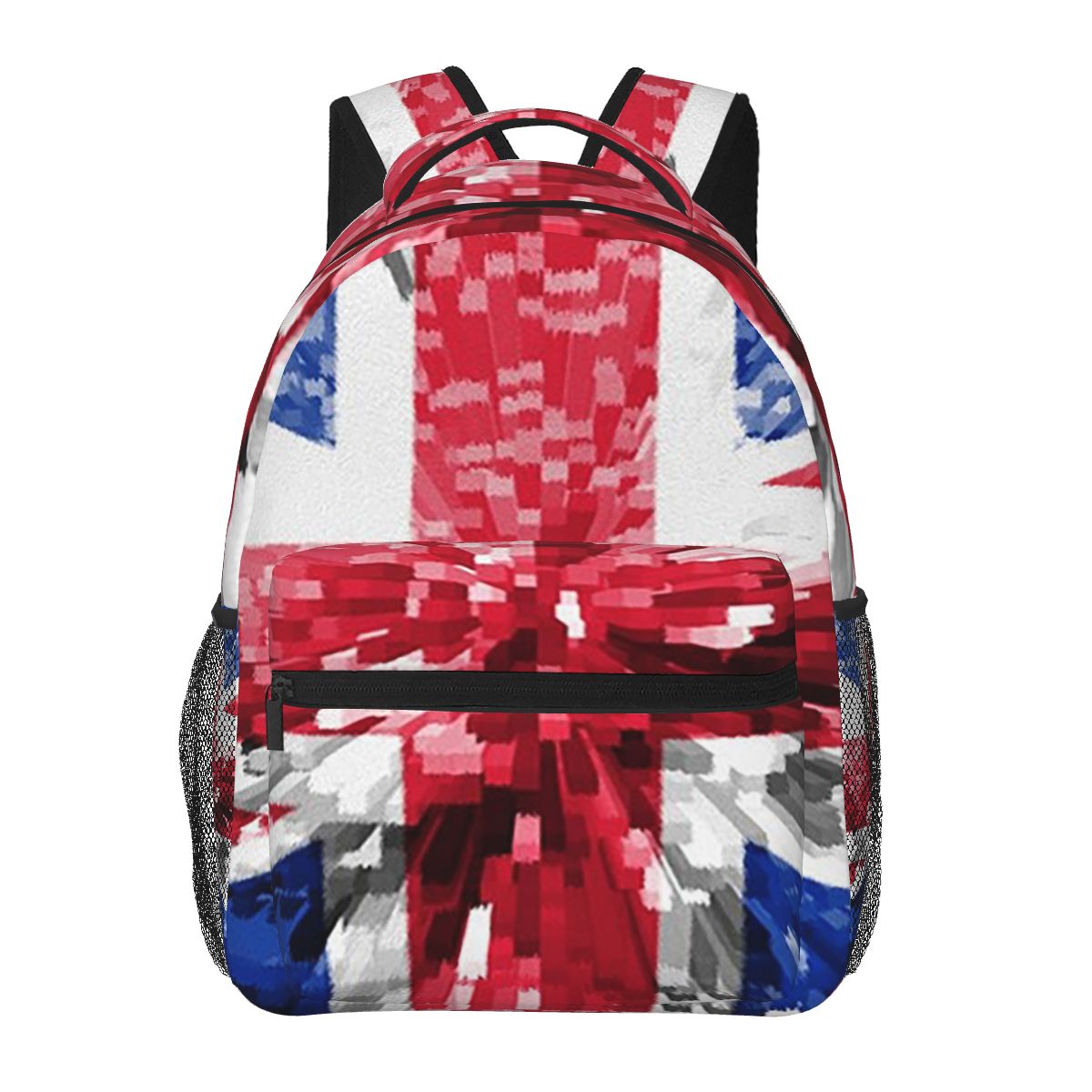 イギリスのユニオンジャック旗柄 ブリティッシュ学生用バックパ - Women Bags Uk のレビューと価格