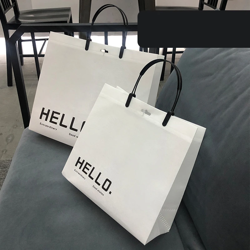 10 個オレンジ不織布トートバッグショッピング生地女性ファッ - Women Bags For Eid のレビューと価格