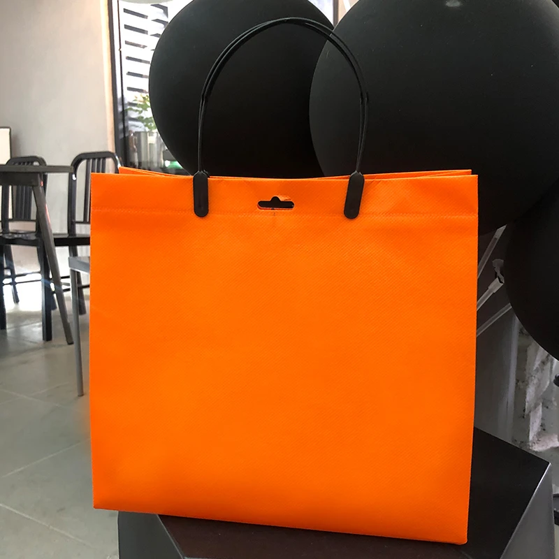 10 個オレンジ不織布トートバッグショッピング生地女性ファッ - Women Bags For Eid のレビューと価格