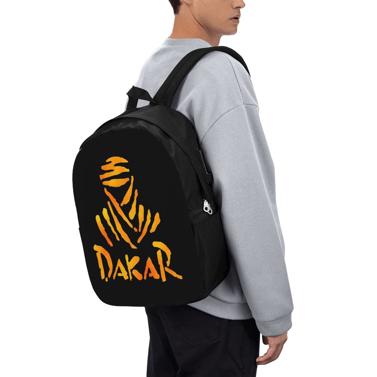 ダカールラリーバイクバックパック旅行ノートブックバッグコンピ - Womens Backpack のレビューと価格