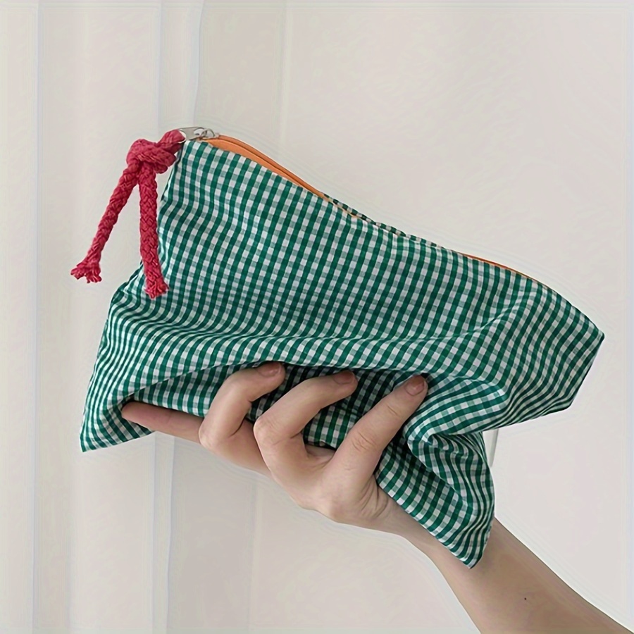 ホットセール レディース チェック柄 化粧ポーチ 大容量 コ - Women Bags For Sale のレビューと価格