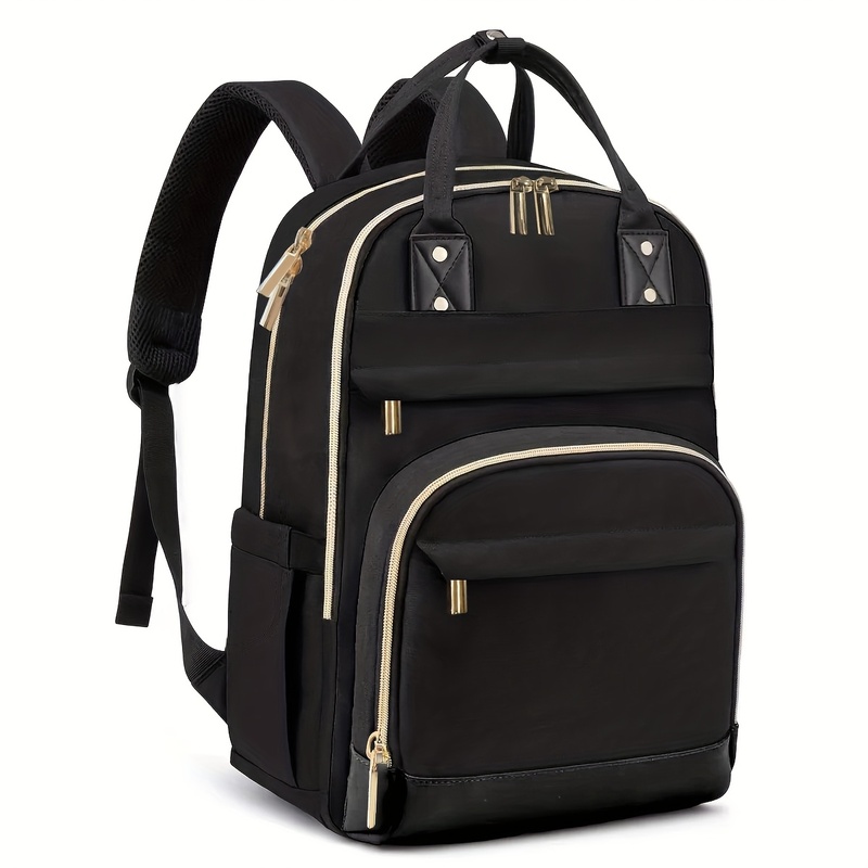 女性用ツートンカラーのノートパソコン用バックパック、防水仕様 - Womens Backpack のレビューと価格