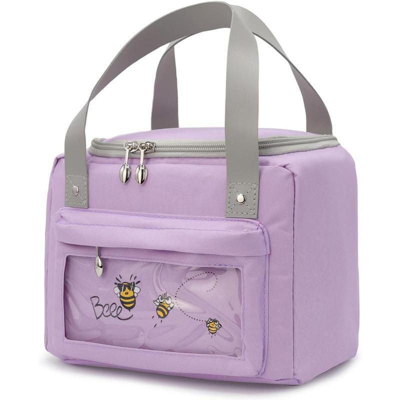 オックスフォード布ランチバッグ ベージュ/パープル/ピンク/ - Women Bags Grey のレビューと価格