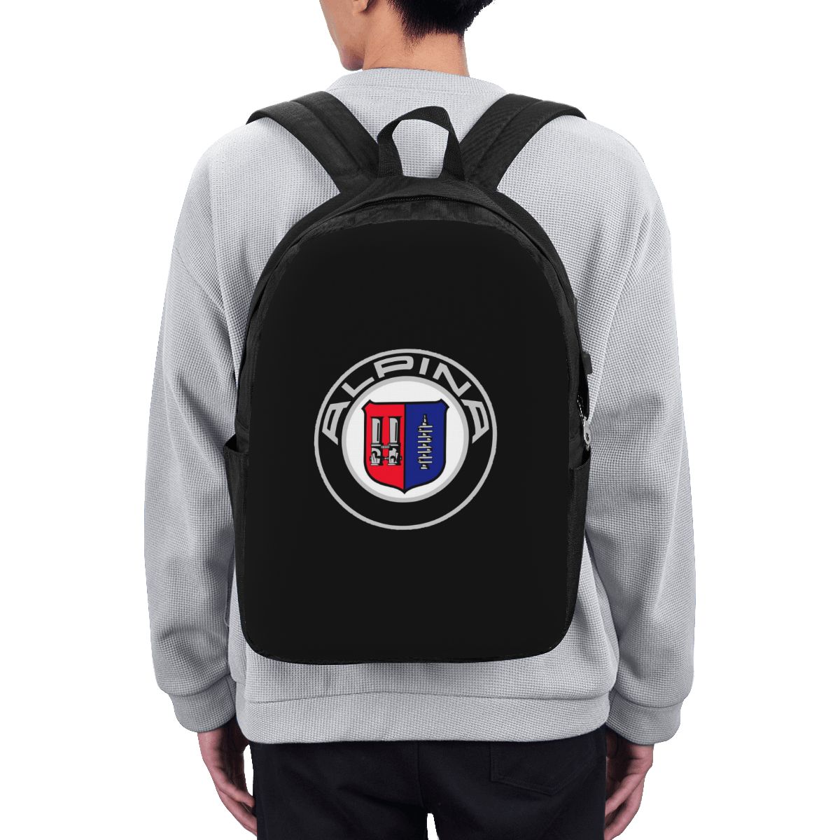アルピナ - クラシックカーロゴバックパック旅行ノートブック - Womens Backpack のレビューと価格