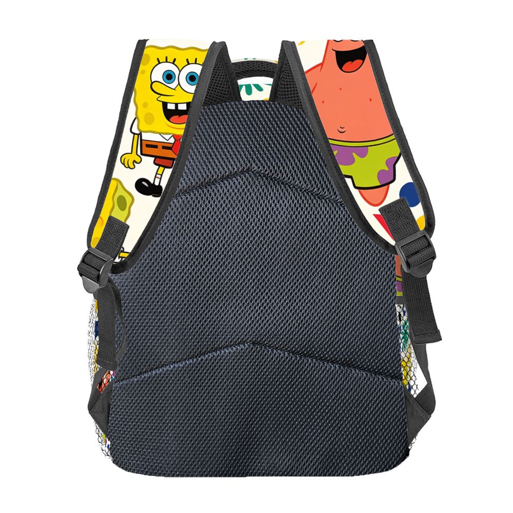 かわいいスポンジボブとパトリック・スターの全面プリントバック - Mesh Net Bag のレビューと価格