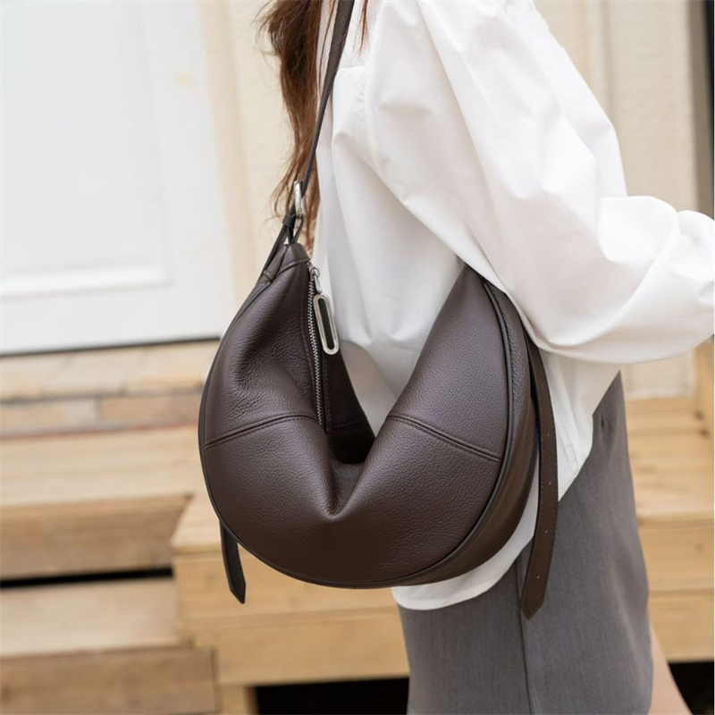 BURMINSA 本革 クレセント ホーボー ショルダーバッ - Women'S Bags For Work のレビューと価格
