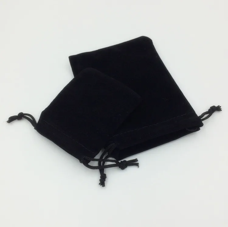 50 個 10 × 12 センチメートル黒ベルベットフランネ - Women Bags For Eid のレビューと価格