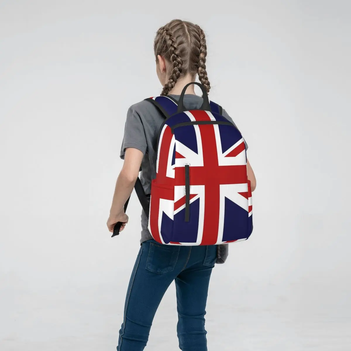 イギリスのユニオンジャック旗柄 学生用バックパック スクール - Women Bags Uk のレビューと価格
