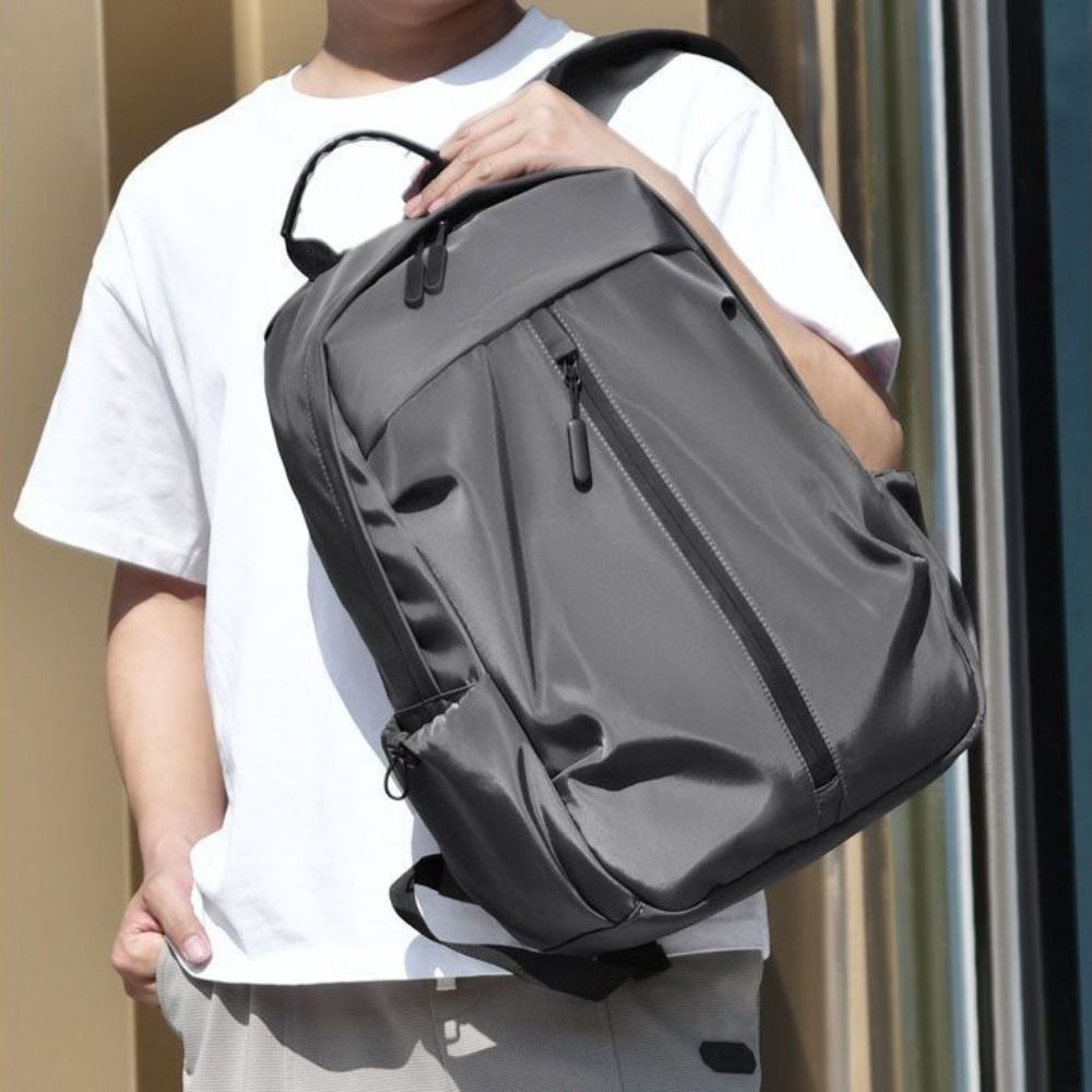 高品質ナイロン多用途バックパック グレー ブラック ブルー  - Women Bags Grey のレビューと価格