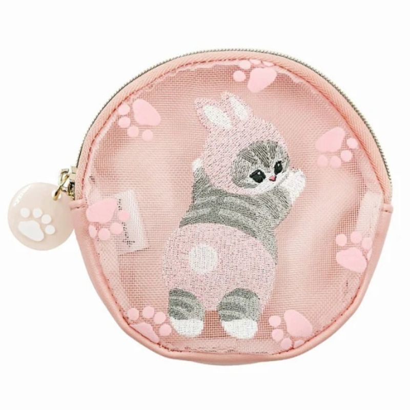 モフサンド 二次元ミニコインパース 男の子と女の子向け イヤ - Mesh Net Bag のレビューと価格