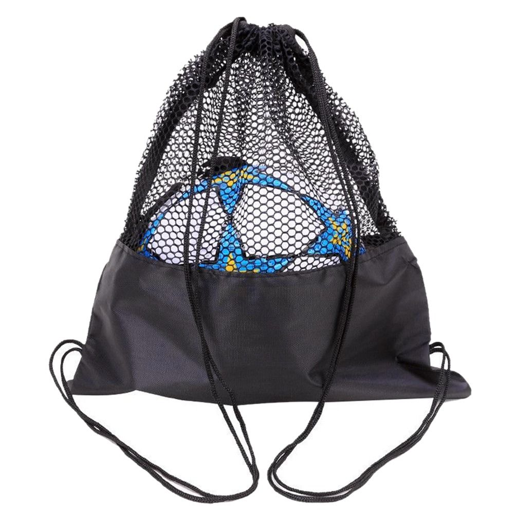 オックスフォードバスケットボールカバーメッシュバッグブラック - Mesh Net Bag のレビューと価格