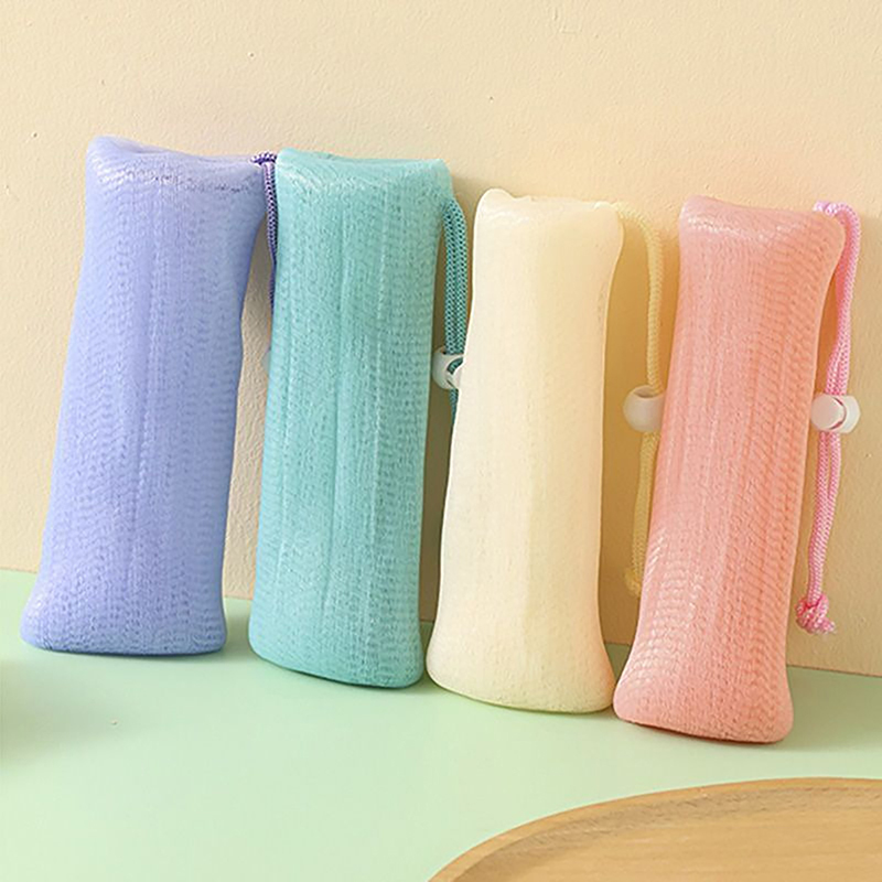 1個入り 厚手6層フォームソープバッグ 洗顔メッシュバッグ  - Mesh Net Bag のレビューと価格