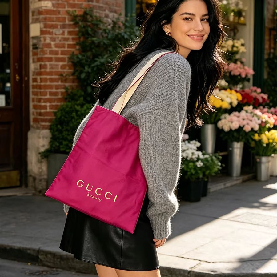 グッチのバッグ レディース キャンバス トートバッグ 両面デ - Women'S Tote Bags Designer のレビューと価格