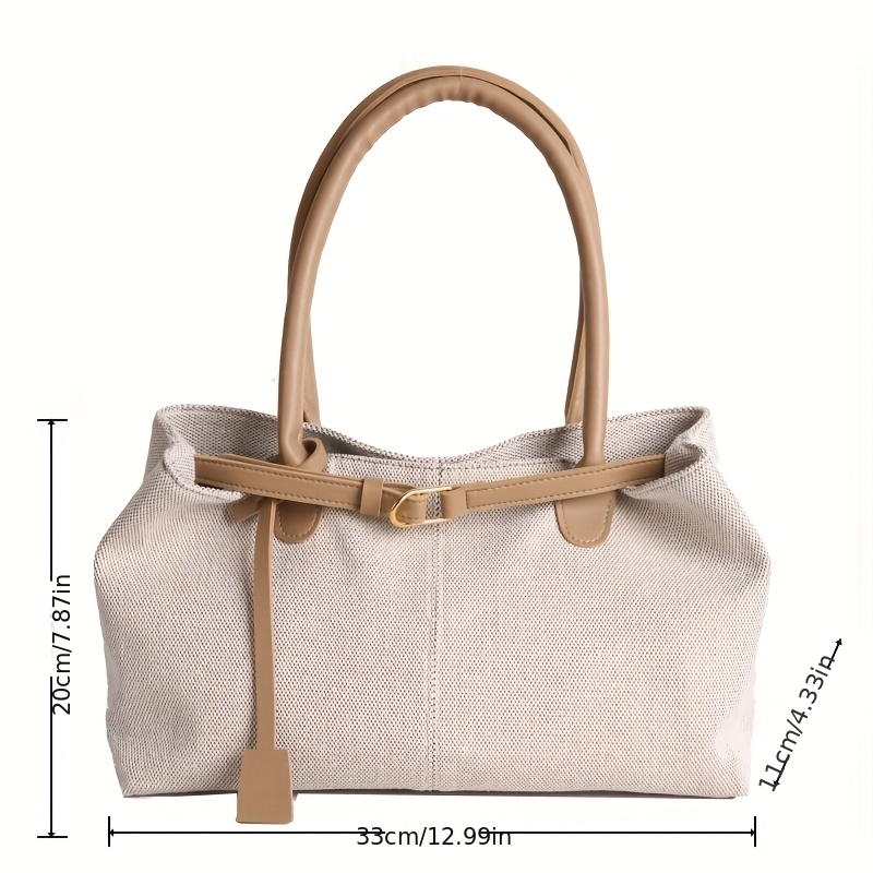 レトロな大容量ショルダートートバッグ 女性用 耐久性のある素 - Women Bags Manufacturer のレビューと価格